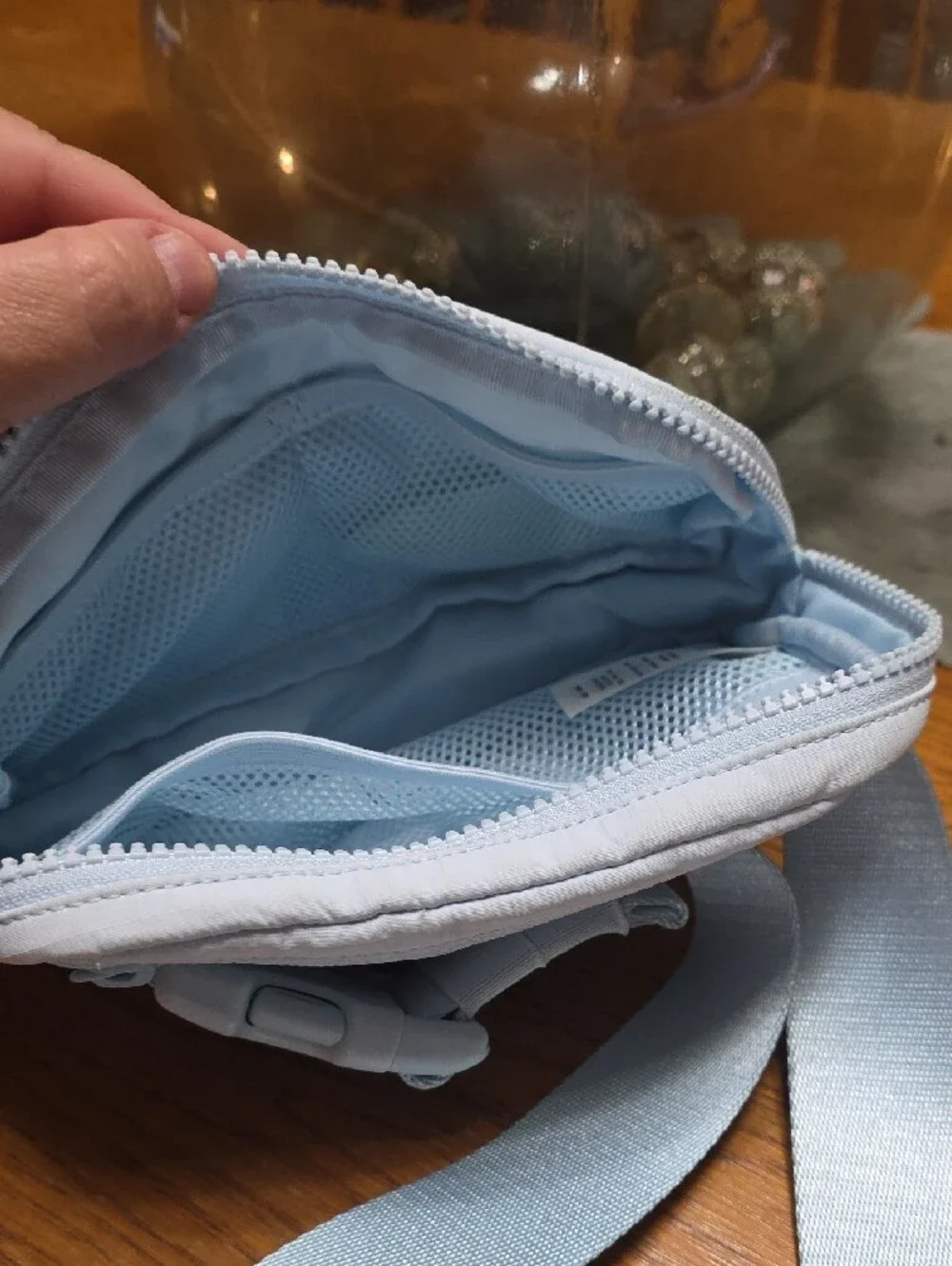 lululemon athletica Light Blue Belt Bag
